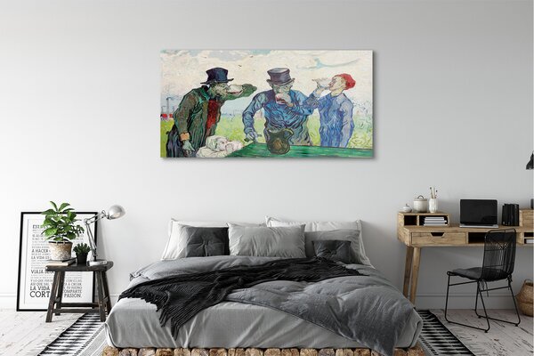 Obraz na szkle Pijący - Vincent van Gogh