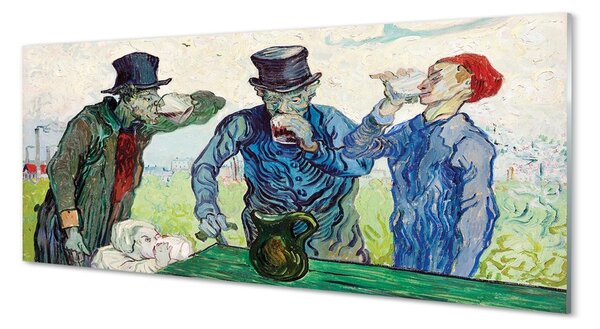 Obraz na szkle Pijący - Vincent van Gogh