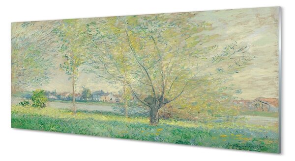 Obraz na szkle Wierzby - Claude Monet