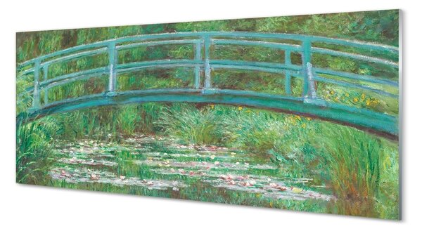 Obraz na szkle Japońska kładka - Paul Cézanne