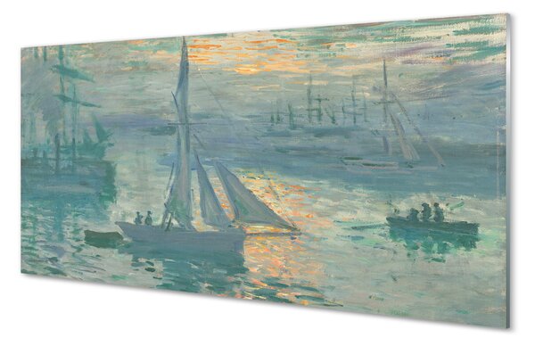Obraz na szkle Wschód słońca - Claude Monet