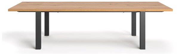 Stół rodzinny Fold z dostawkami Buk 120x80 cm Jedna dostawka 50 cm