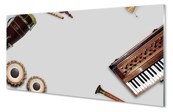 Obraz na szkle Instrumenty