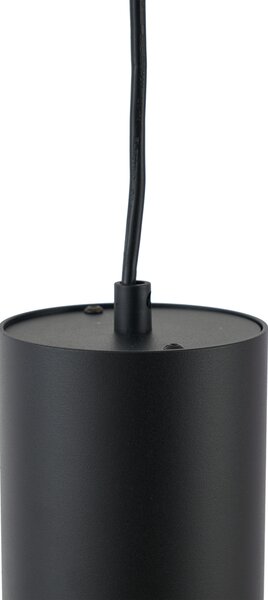 Nowoczesna czarna lampa wisząca do 1-fazowego systemu szynowego GU10 70mm - Iconic Holt