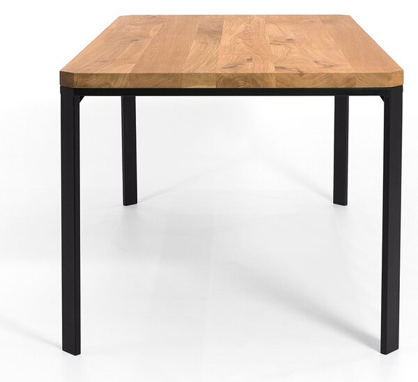 Stół z drewna Mart Buk 160x90 cm