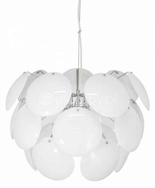 Lampa wisząca CLIO 6736/3 8C WHITE GL 002
