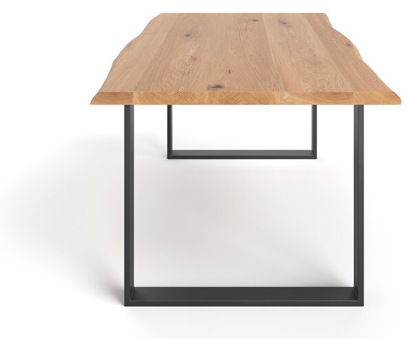 Stół Acad z litego drewna Buk 220x80 cm