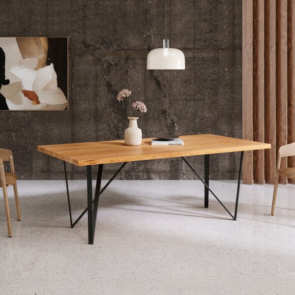 Stół designerski Ravel Dąb 140x80 cm