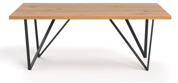 Stół designerski Ravel Dąb 140x80 cm