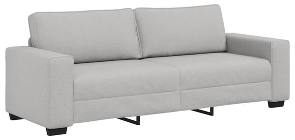 Sofa 3-osobowa, szara chmurowy, 220x77x82 cm, tkaninÄ