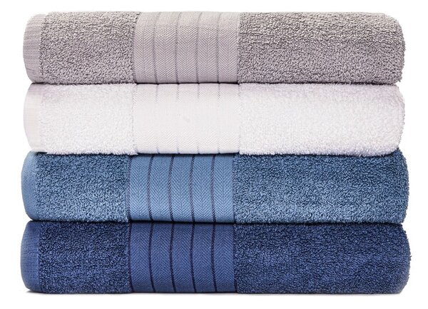 Zestaw 4 bawełnianych ręczników Le Bonom Capri, 70x140