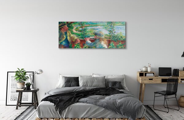 Obraz na szkle Nad wodą - Pierre Auguste Renoir