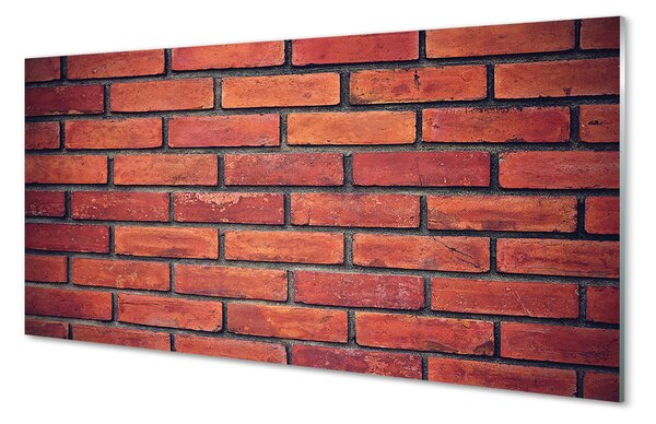 Obraz na szkle Cegła kamień mur