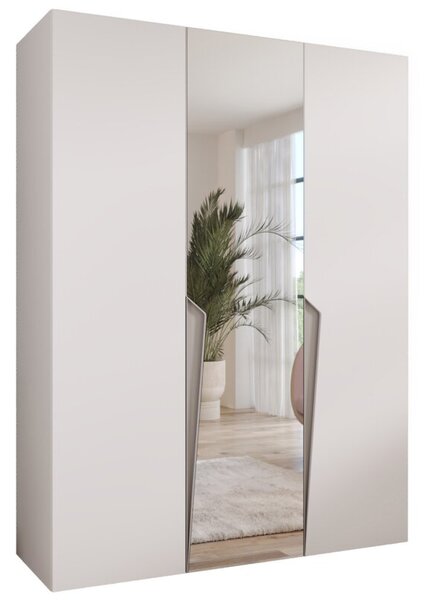 Szafa uchylna otwierana Piano 2 150 wys. 202 cm biaÅy + u. kaszmir