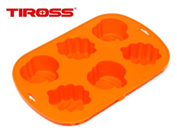 Silikonowa forma do muffinek babeczek na muffiny babeczki x6 TIROSS