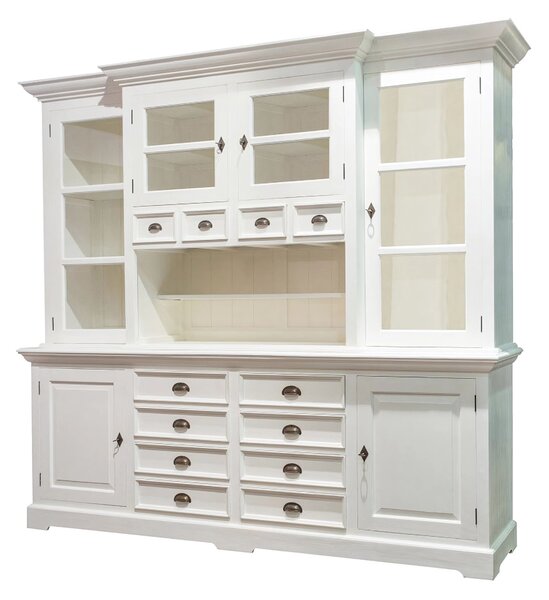 Kredens Brighton 225x45x220cm white