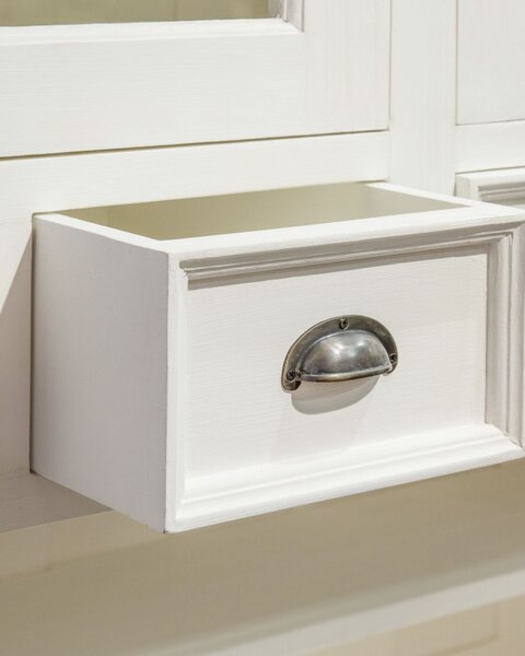 Kredens Brighton 225x45x220cm white