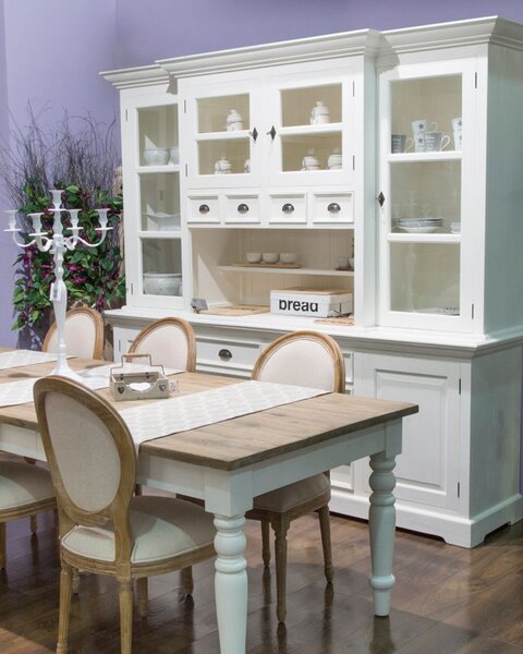 Kredens Brighton 225x45x220cm white