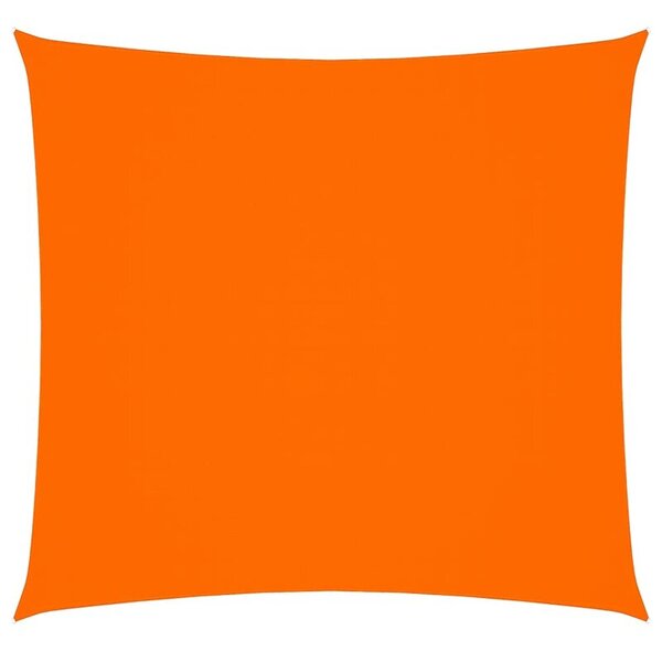 Żagiel ogrodowy, tkanina oxford, kwadrat, 2,5x2,5 m, pomarańcz