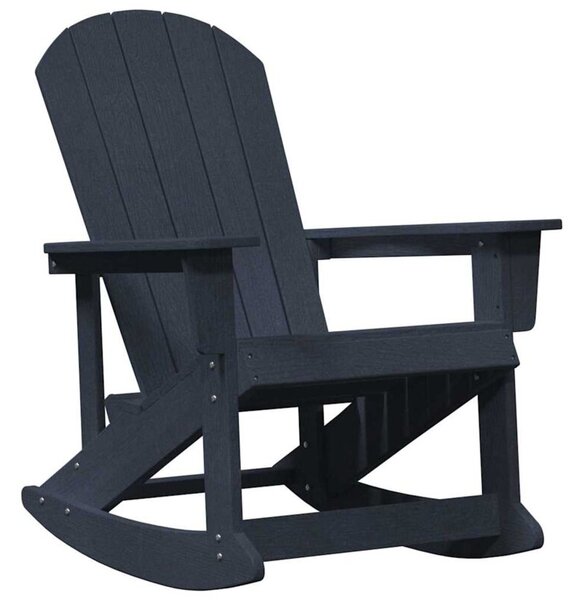 Fotel bujany adirondack granatowy 92 x 73,5 x 92 cm hdpe