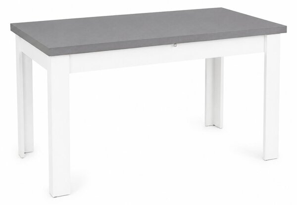 Stół rozkładany INSPIRO C-2, wymiary: 120–160 × 80 cm, kolor: szary, biały
