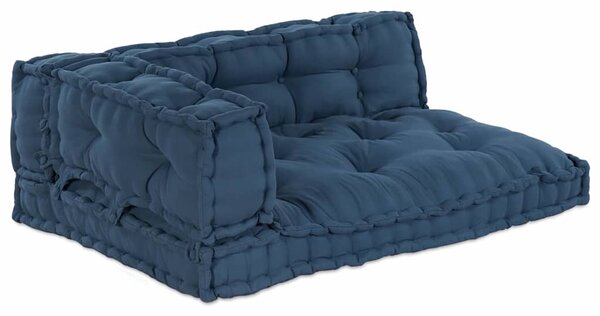 Poduszka do sofy paletowej 3 pcs Indygo 120 x 80 x 38 cm