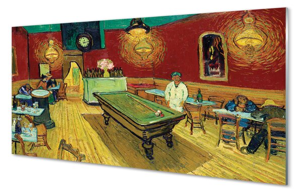 Obraz na szkle Nocna kawiarnia - Vincent Van Gogh