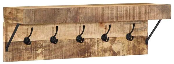 Wieszak na płaszcze Brązowy 73 x 19 x 23 cm Lite drewno mango