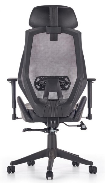 Ergonomiczny fotel obrotowy Hasel, zgodny z normą BHP