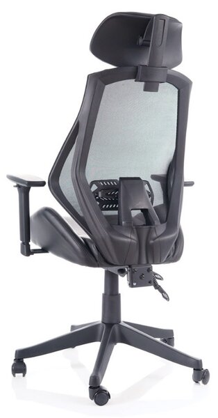 Ergonomiczne krzesło biurowe Q-406, zgodne z normą BHP