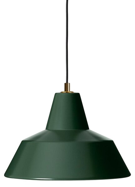 Lampa Wisząca Made By Hand, Workshop W3, ściemnialny, zielony, jadalnia, aluminium, design