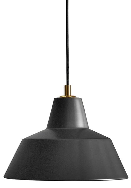 Lampa Wisząca Made By Hand, Workshop W2, ściemnialny, czarny, jadalnia, aluminium, design