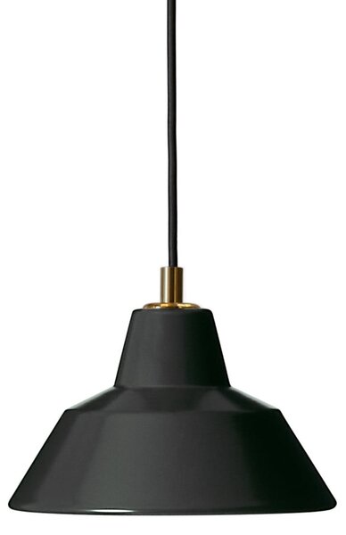 Lampa Wisząca Made By Hand, Workshop W1, ściemnialny, czarny, salon, aluminium, design