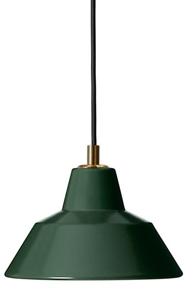 Lampa Wisząca Made By Hand, Workshop W1, ściemnialny, zielony, salon, aluminium, design