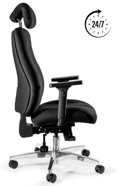 Ergonomiczny fotel biurowy do pracy 24/7 Ultima, zgodny z normą BHP