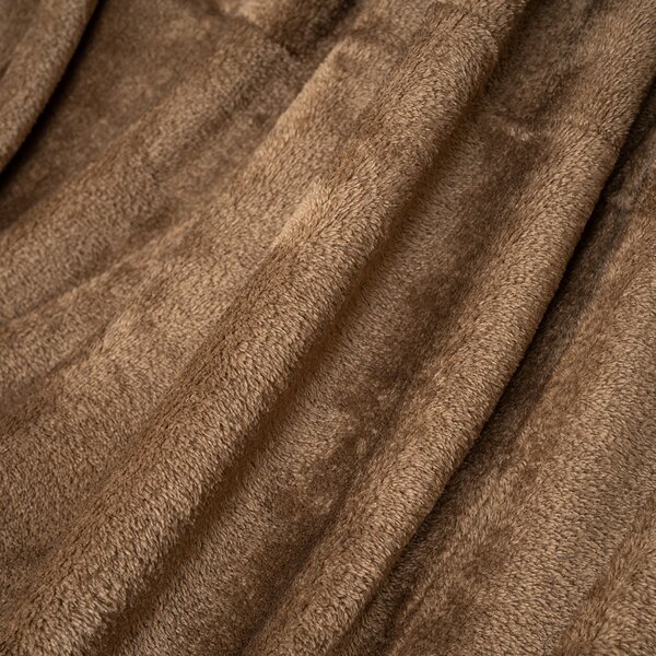 Matex Koc Plain brązowy, 150 x 200 cm