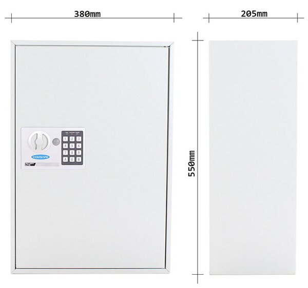 Skrzynka na klucze z zamkiem elektronicznym S-300 EL, na 300 kluczy