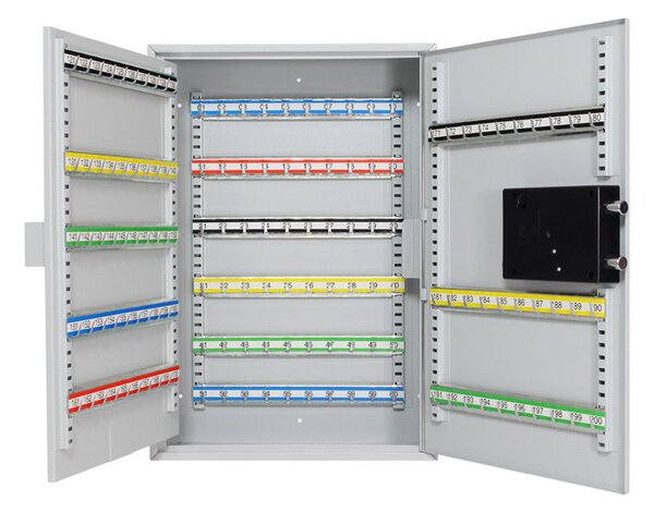 Skrzynka na klucze z zamkiem elektronicznym S-200 EL, na 200 kluczy