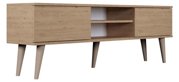 Skandynawska szafka pod telewizor Toronto 160 dąb artisan