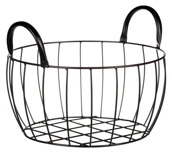 Metalowy koszyk dekoracyjny Vardar, 27 x 14 x 27 cm