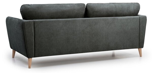 Antracytowoszara sofa Scandic Paris, 206 cm