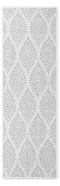 Chodnik odpowiedni na zewnątrz w szaro-śmietankowym kolorze 80x250 cm Duet Liora – NORTHRUGS