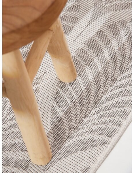 Chodnik odpowiedni na zewnątrz w szaro-śmietankowym kolorze 80x250 cm Duet Liora – NORTHRUGS
