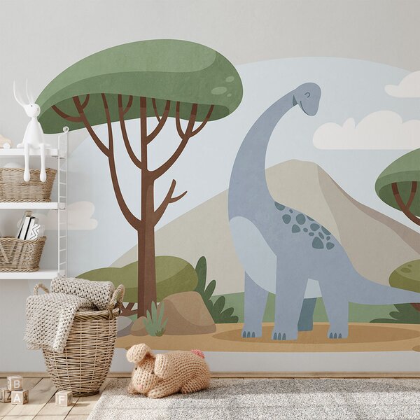 Fototapeta Karykatura dinozaura, Fototapety Dinozaury, Popularne Fototapety, t00738 - Tapeko.pl