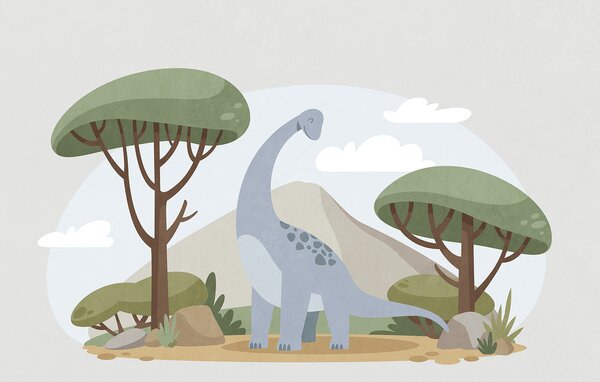 Fototapeta Karykatura dinozaura, Fototapety Dinozaury, Popularne Fototapety, t00738 - Tapeko.pl
