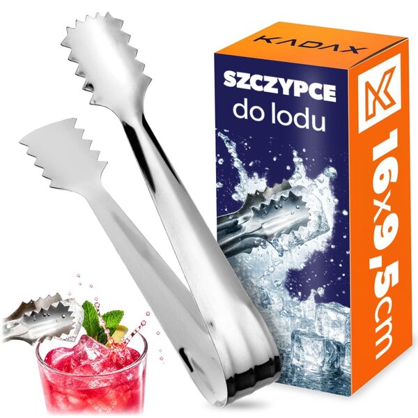Szczypce do kostek lodu i cukru