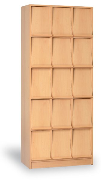 Szafa na ulotki - 15 półek prezentacyjnych