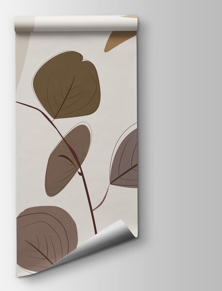 Fototapeta Abstrakcyjny wzór liści inspirowany naturą, Fototapety Abstrakcja, Popularne Fototapety, w03857 - Tapeko.pl