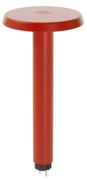 Lampa Stołowa NOMAD COLLECTION, NOMAD LAMP 02, ściemnialny, czerwony, salon, aluminium, design