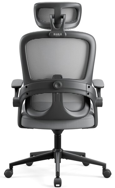 Ergonomiczny fotel do pracy w biurze Diablo V-Light szary